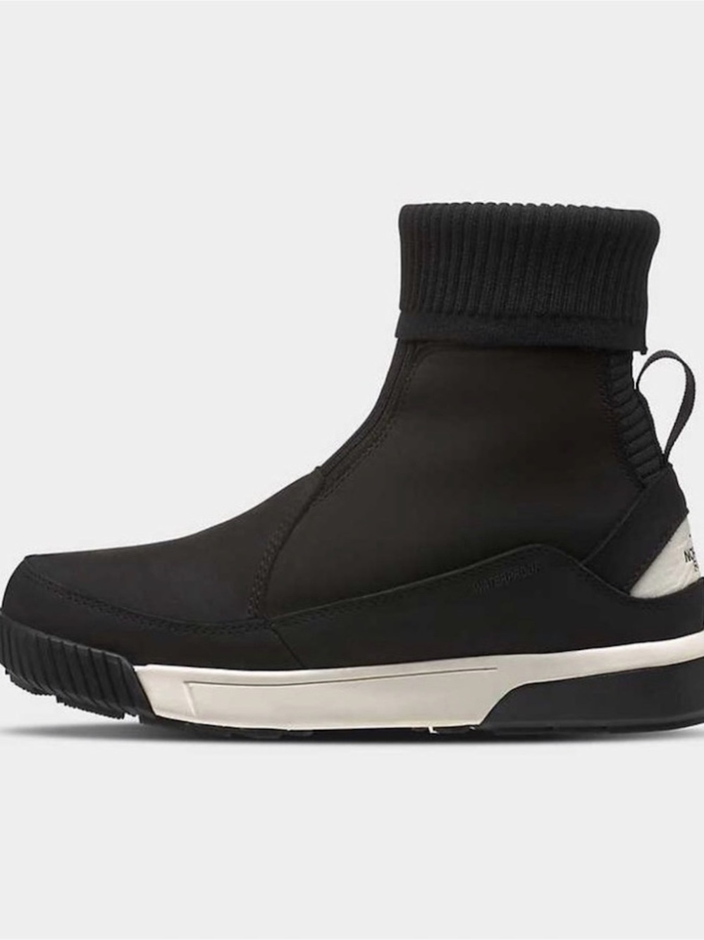 The North Face Women's Sierra Waterproof Mid Boot in Black and White